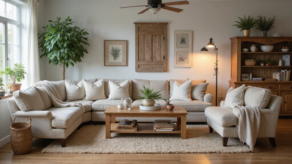 18 DIY Rustic Farmhouse Accents That Will Elevate Your Living Room Style Instantly!