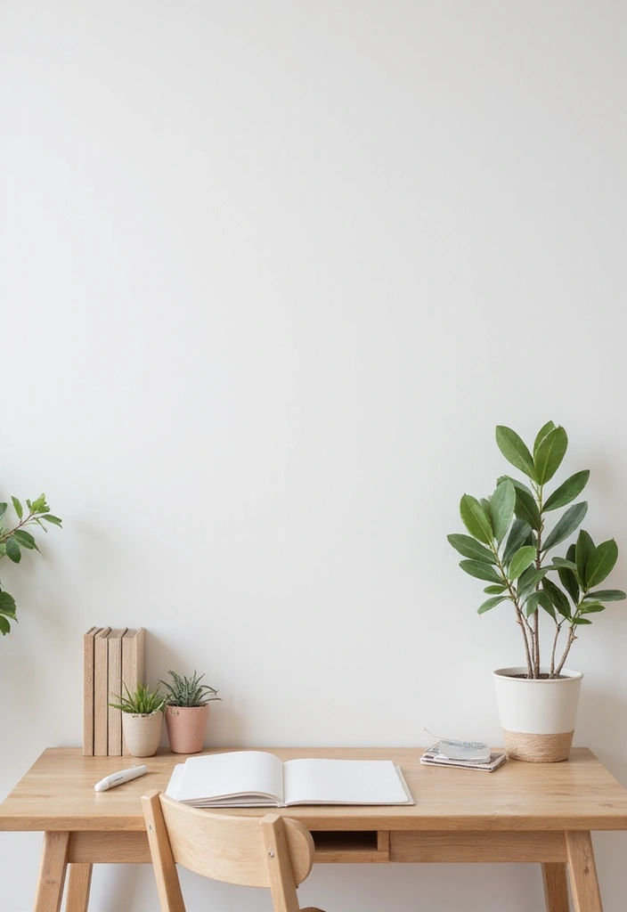 10 Budget Home Office Ideas That'll Transform Your Workday (And Your Wallet!) - 1. Go for a Minimalist Desk 1