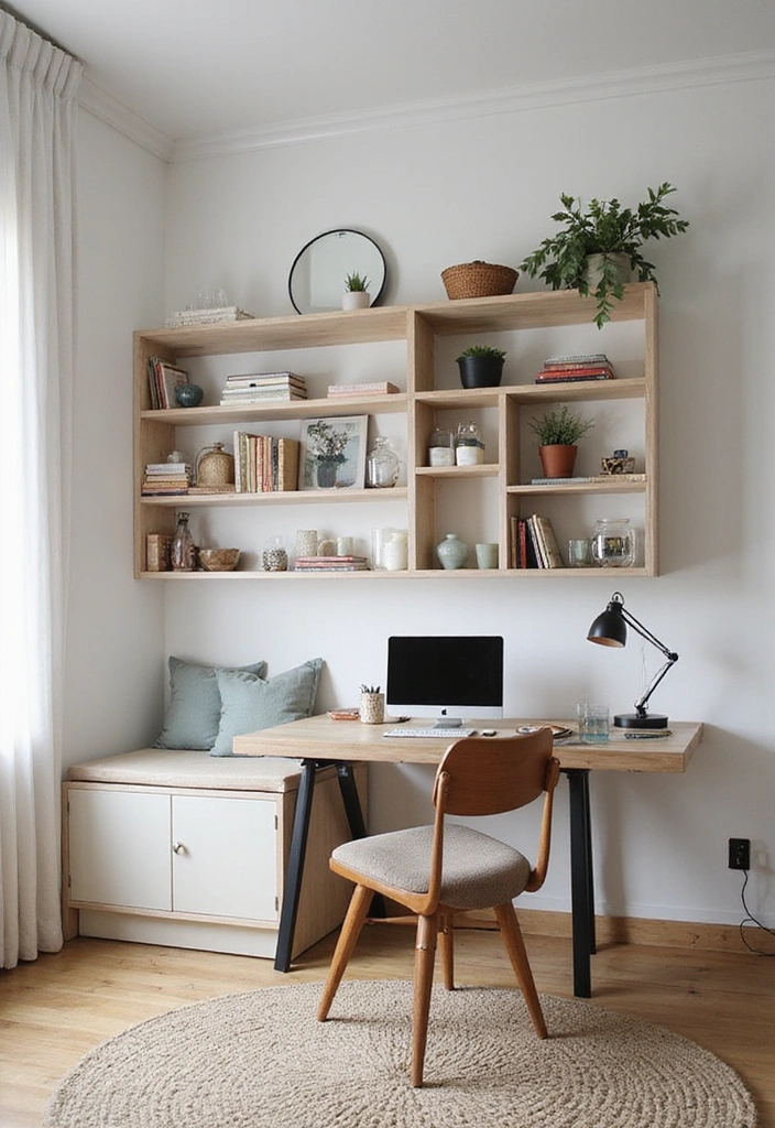 10 Budget Home Office Ideas That'll Transform Your Workday (And Your Wallet!) - 5. Use Multi-Functional Furniture 1