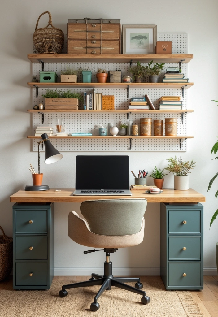 10 Budget Home Office Ideas That'll Transform Your Workday (And Your Wallet!) - 8. Organize with Style 1