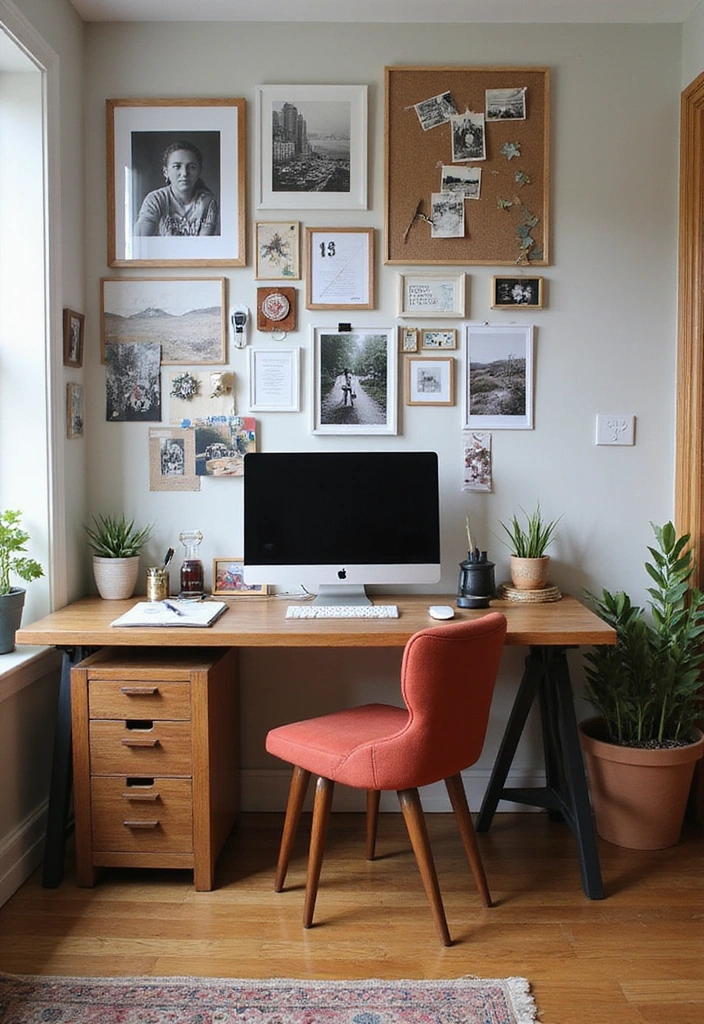10 Budget Home Office Ideas That'll Transform Your Workday (And Your Wallet!) - 9. Personalize Your Space 1
