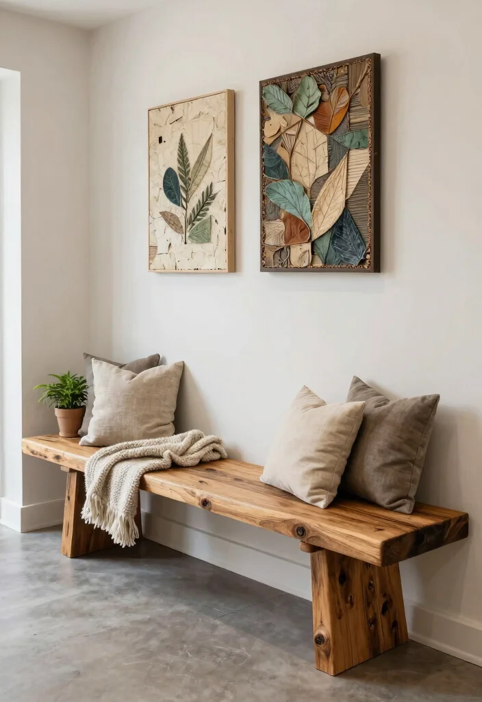 15 Entryway Benches That Combine Style and Storage - 15. Sustainable Choices 1