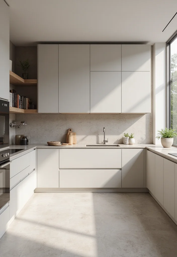 17 Small Kitchen Ideas That Make Any Space Feel Bigger - 13. Minimalist Design 1