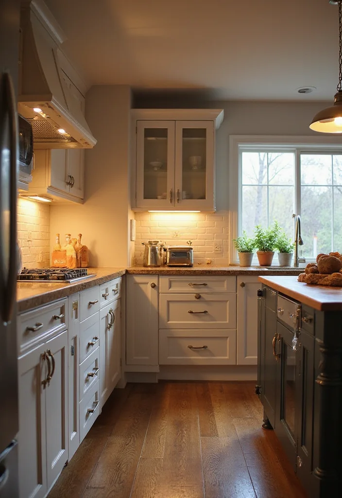 17 Small Kitchen Ideas That Make Any Space Feel Bigger - 5. Smart Lighting Solutions 1