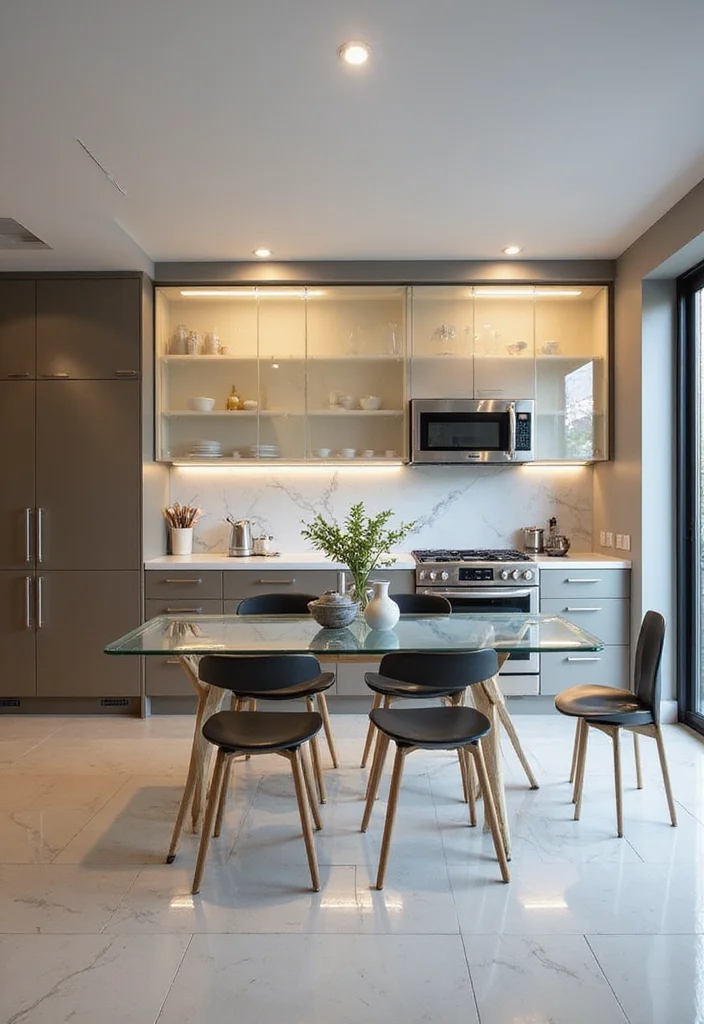 17 Small Kitchen Ideas That Make Any Space Feel Bigger - 6. Reflective Surfaces 1