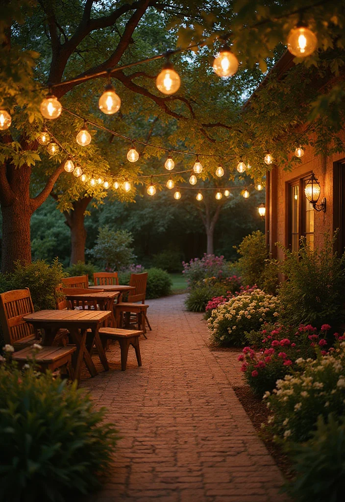 19 Neodeco Outdoor Space Ideas That'll Make Your Garden the Talk of the Town (Trust Us on #11!) - 10. Garden Lighting 1