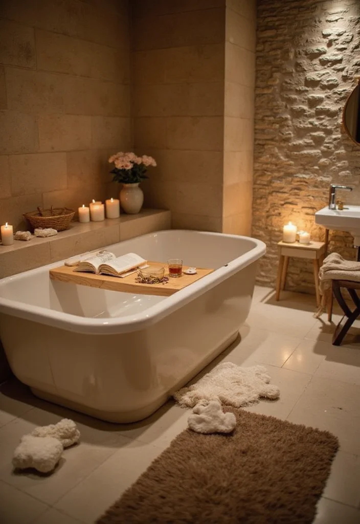 20 Bathroom Decor Ideas That Instantly Refresh Your Space - 17. Create a Spa-Like Atmosphere 1