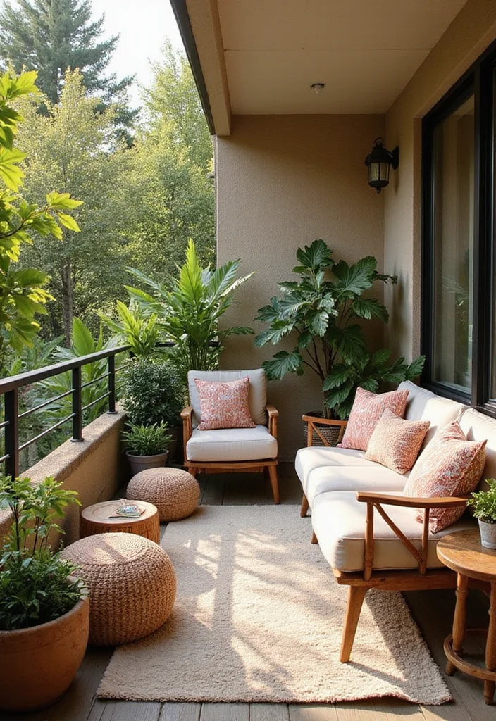 22 Balcony Decor Ideas That Turn Small Spaces Into Outdoor Retreats - 11. Indoor-Outdoor Flow 1
