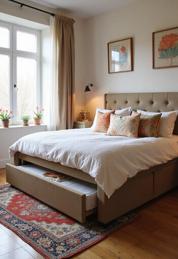 8 Space-Saving Storage Beds for Small Bedrooms - 5. Trundle Storage Beds 1