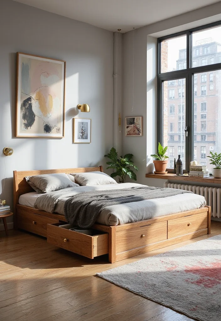 8 Space-Saving Storage Beds for Small Bedrooms - 8. Contemporary Storage Beds 1