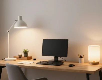 How to Layer Lighting in Your Home Office