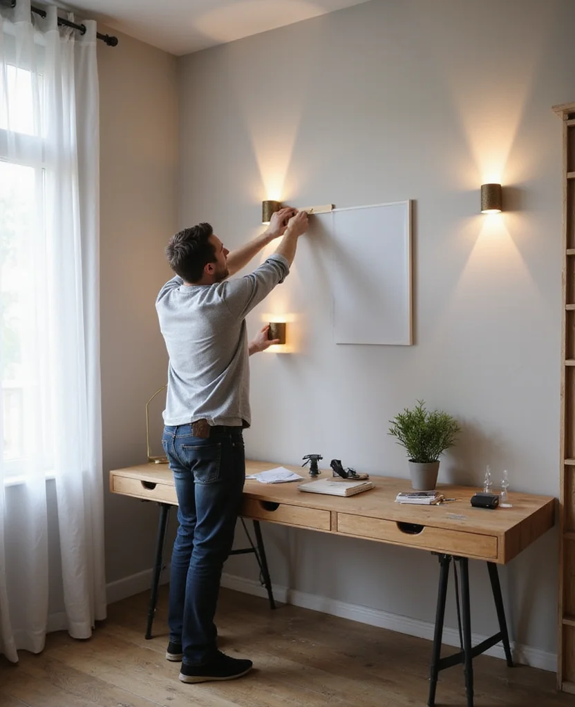 How to Layer Lighting in Your Home Office - Step 1: Assess Your Space 1