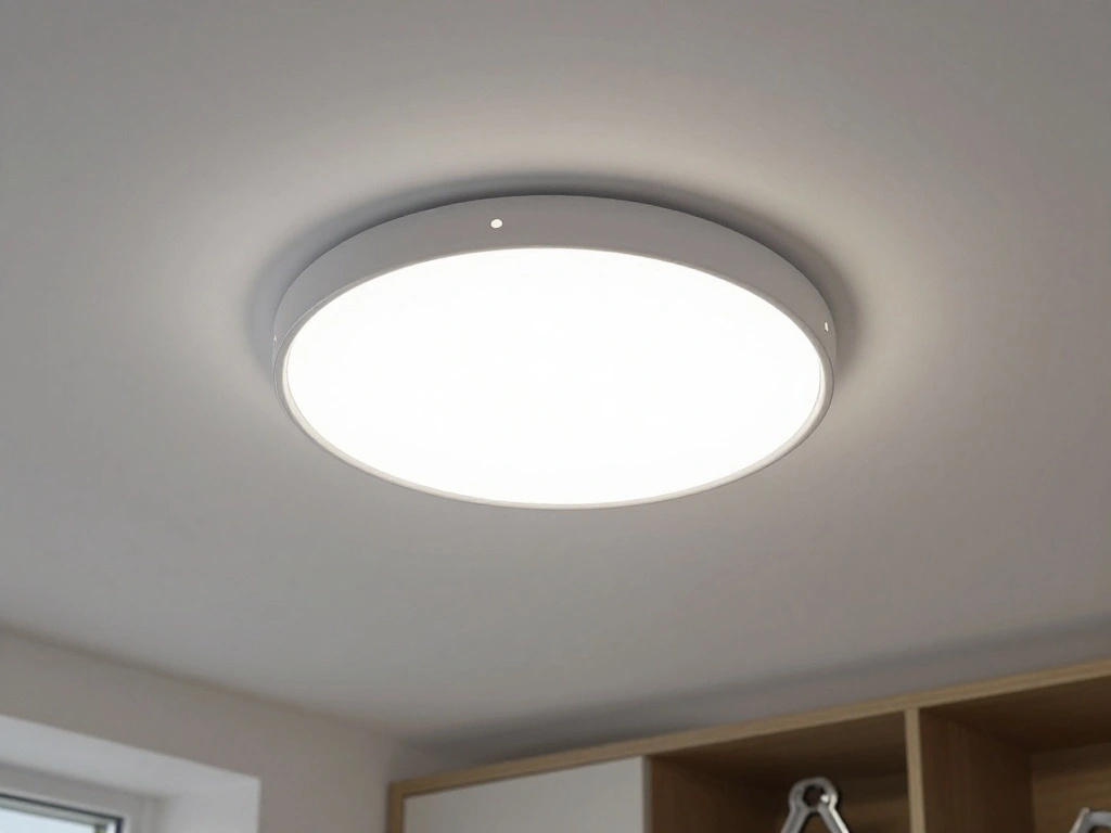 How to Layer Lighting in Your Home Office - Step 2: Choose Your Ambient Lighting 1